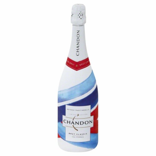 Chandon California Brut Sparkling Wine, Glass Bottle, 750ml