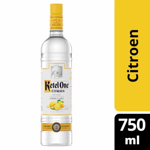 Ketel One Flavored Vodka Citroen Perspective: front