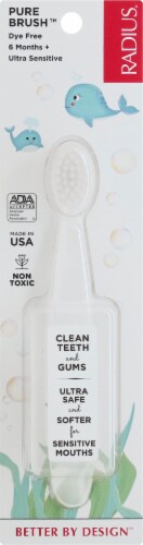 Radius Pure Baby Ultra Soft Toothbrush Perspective: front