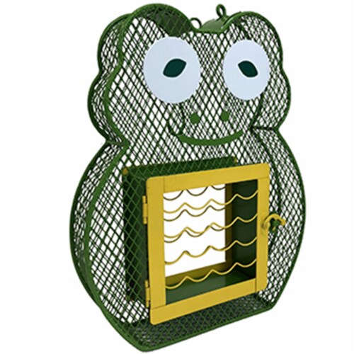 Heath Manufacturing Suet N Seed Frog Feeder Perspective: front