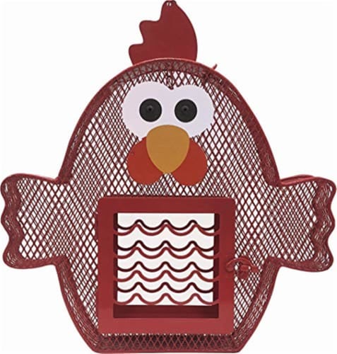 Heath Feeder Suet & Seed Chicken Perspective: front