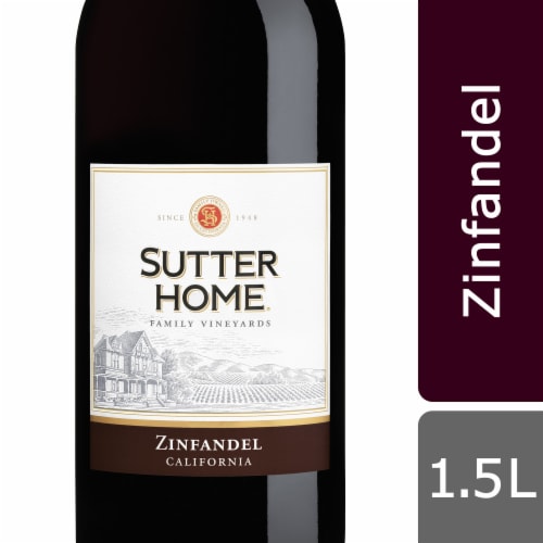 Sutter Home Zinfandel Perspective: front