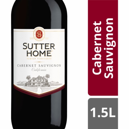 Sutter Home Cabernet Sauvignon California Red Wine 1.5 L Perspective: front
