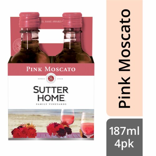 Sutter Home® Pink Moscato Pink Wine Perspective: front