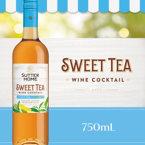 Sutter Home Sweet Tea Wine Ready to Drink Cocktail Perspective: front