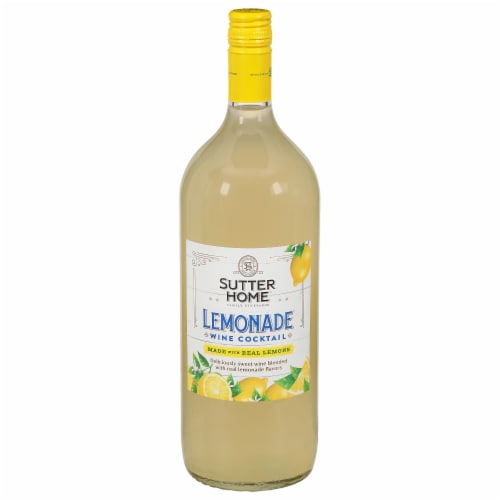 Sutter Home Lemonade Wine Cocktail Perspective: front