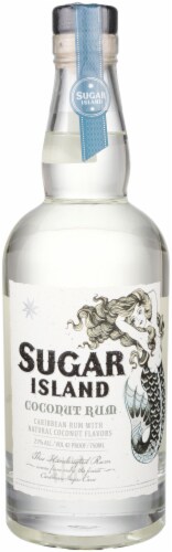 Sugar Island Coconut Rum Perspective: front