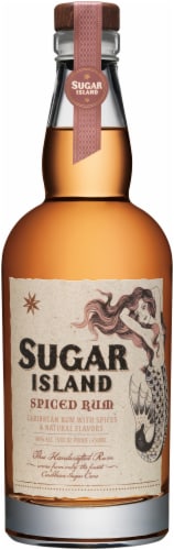 Sugar Island Spiced Dark Rum Perspective: front