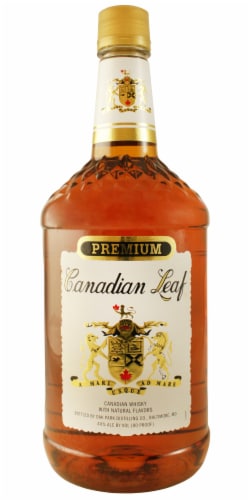 Canadian Leaf Premium Canadian Whisky Perspective: front