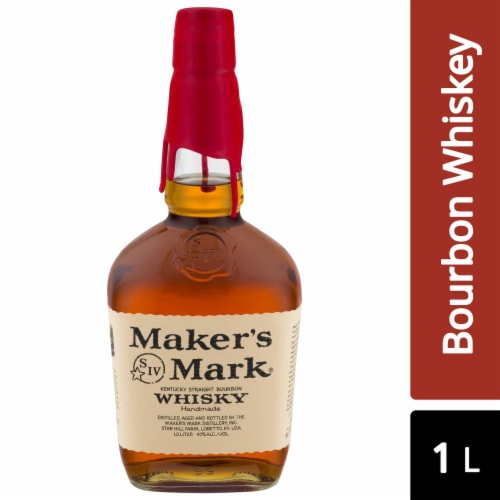 Maker's Mark Bourbon Whisky Perspective: front