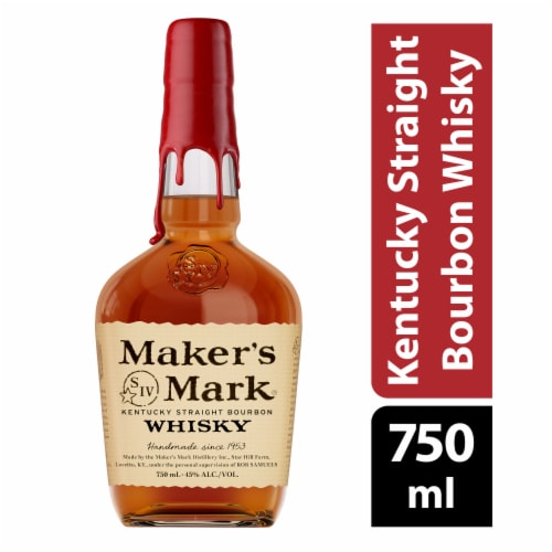 Maker's Mark Bourbon Whisky, 750mL