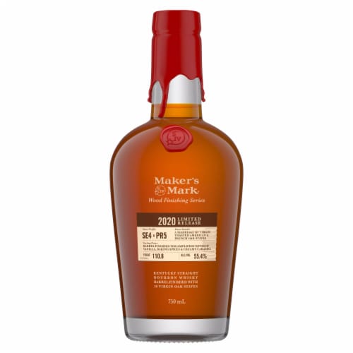 Maker's Mark Wood Finish Series Bourbon Whisky Perspective: front