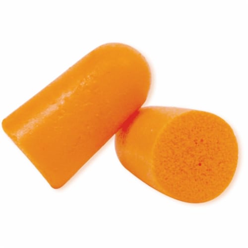 Baumgartens Foam Ear Plugs 4 Pack Orange (65040) Perspective: front