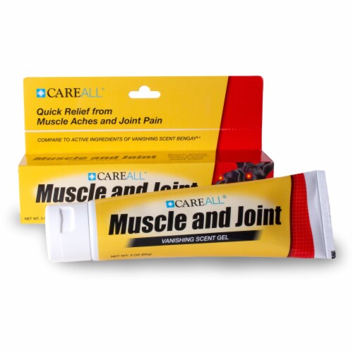 CareAll Muscle and Joint Pain Relief Menthol Topical Gel 3 oz