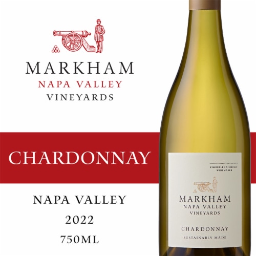 Markham Vineyards Chardonnay California White Wine Perspective: front