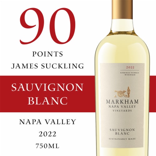 Markham Vineyards Sauvignon Blanc California White Wine Perspective: front