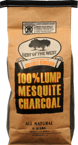 Best of The West Mesquite Charcoal Perspective: front