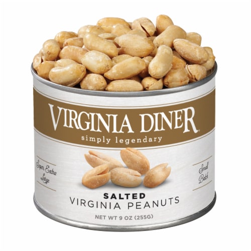 Virgina Diner® Salted Peanuts Perspective: front