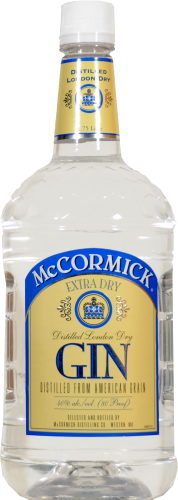 McCormick Extra Dry Gin Perspective: front