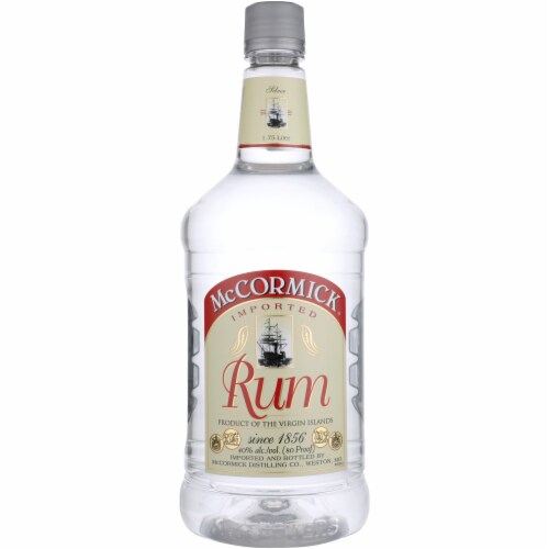 McCormick Silver Light Rum Perspective: front