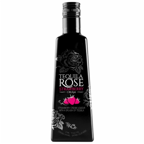 Tequila Rose Strawberry Cream Liqueur Perspective: front
