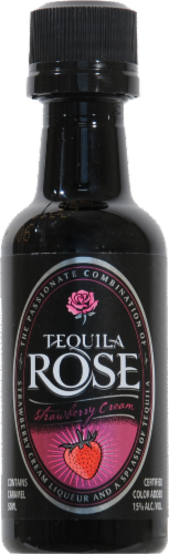 Tequila Rose Strawberry Cream Liqueur Perspective: front