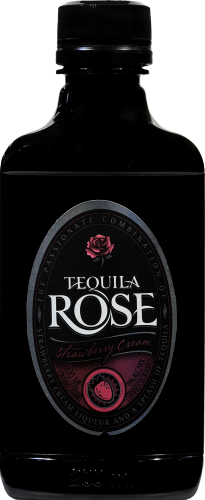 Tequila Rose Strawberry Cream Cordial Perspective: front