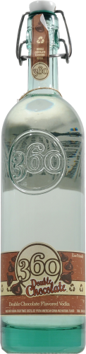 360 Double Chocolate Vodka Perspective: front