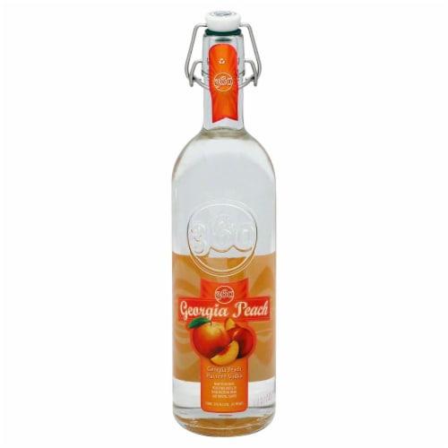 360 Georgia Peach Vodka Perspective: front