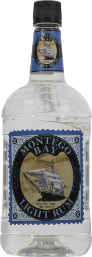 Montego Bay Light White Rum Perspective: front