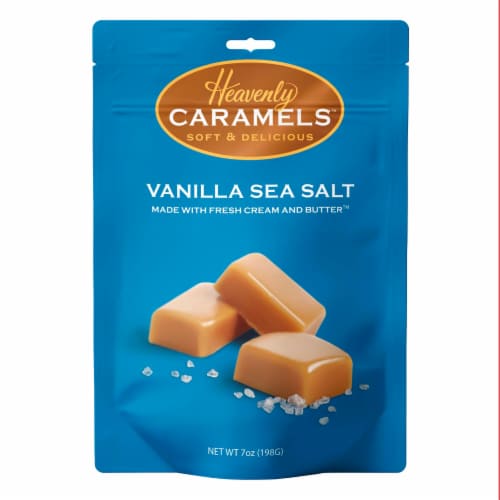 Heavenly Caramels™ Vanilla Sea Salt Perspective: front
