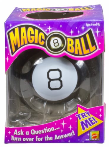 Mattel Magic 8 Ball™ Perspective: front