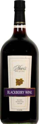 Meier's Blackberry Ohio Wine Perspective: front
