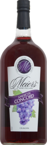 Meier's Concord Wine Perspective: front