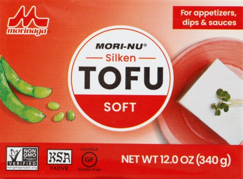 Mori-Nu Silken Soft Tofu Perspective: front