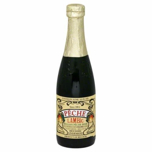 Lindeman's Peche Lambic Perspective: front