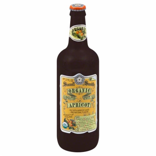 Sam Smith's Organic Apricot Fruit Ale Perspective: front