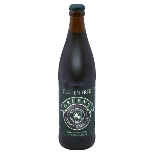 Greens Dubbel Dark Ale Perspective: front