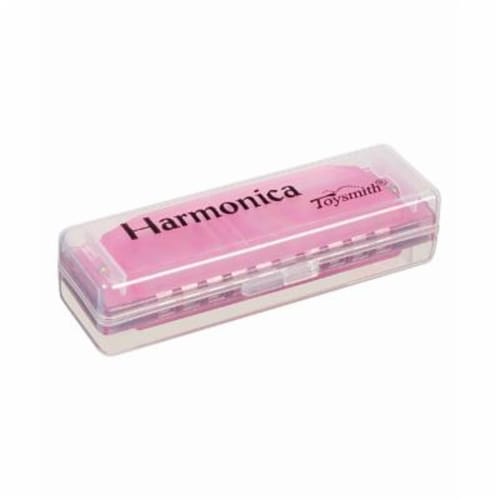 Toysmith Translucent Harmonica Perspective: front
