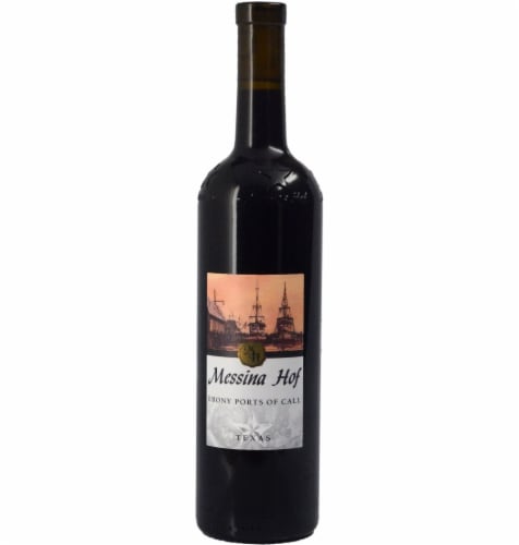 Messina Hof Ebony Ports of Call Red Blend Perspective: front