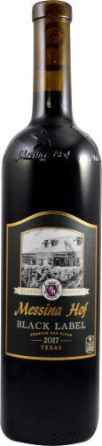 Messina Hof Black Label Red Blend Texas Wine Perspective: front