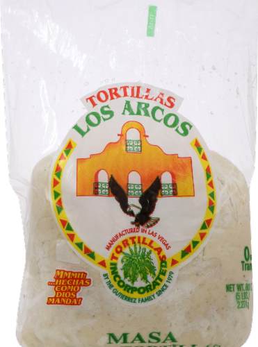 Los Arcos Masa for Tortillas Perspective: front