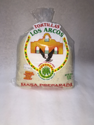 Los Arcos Prepared Masa for Tamales Perspective: front