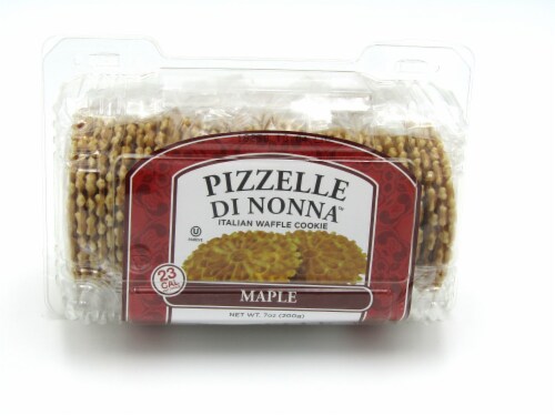 Pizzelle Di Nonna Italian Waffle Cookie Perspective: front