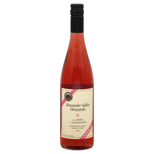 Alexander Valley Vineyards Dry Rose of Sangiovese Perspective: front
