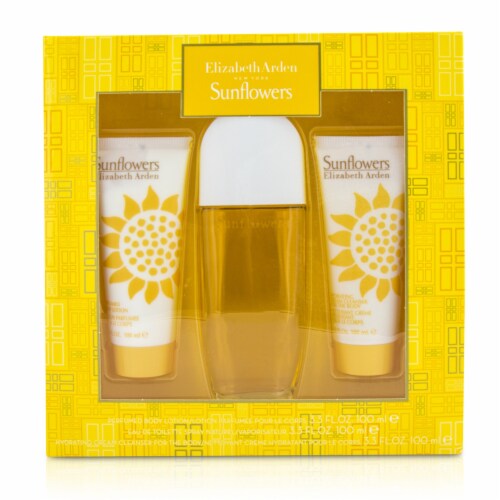 Elizabeth Arden Sunflowers Coffret: Spray 100ml/3.3oz + Body Lotion 100ml/3.3oz + Hydrati, 3pcs - Kroger