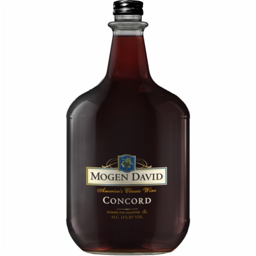 Mogen David Concord New York Red Wine Perspective: front