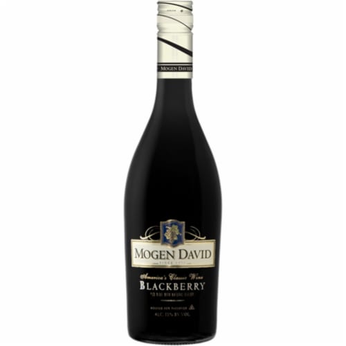 Mogen David Blackberry Red Blend California Wine Perspective: front
