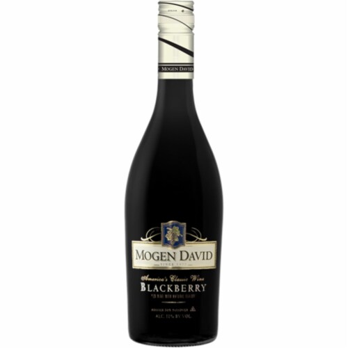 Mogen David Blackberry Red Blend California Wine Perspective: front