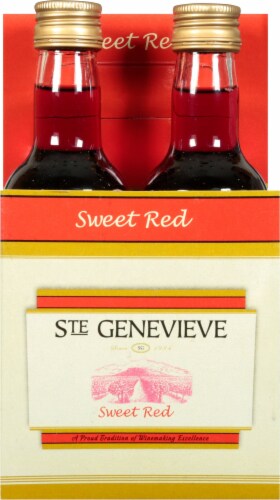 Ste Genevieve Sweet Texas Red Wine Perspective: front